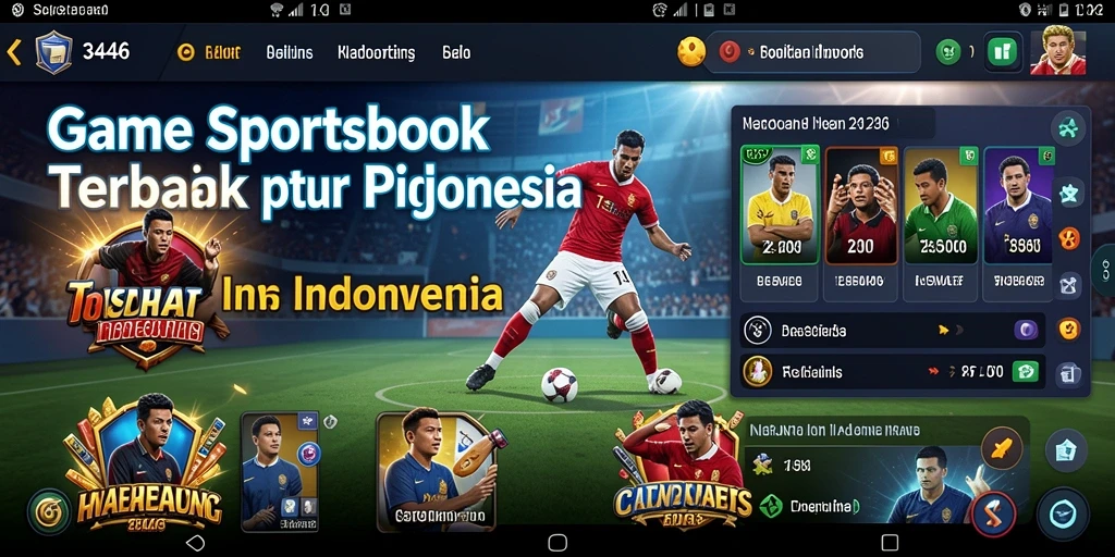 Tampilan menarik saat bertaruh di Sportsbook 3446.