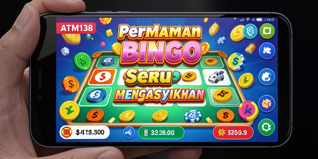 Screenshot permainan Bingo ATM138 yang menunjukkan keseruan gameplay.
