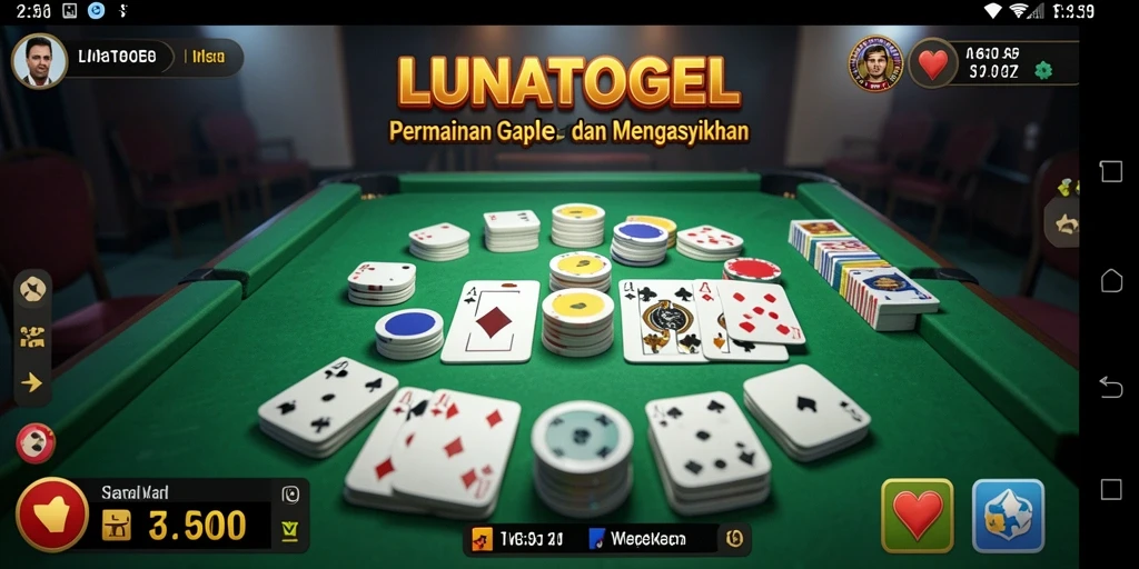 Tampilan menarik dari gameplay LUNATOGEL yang seru.