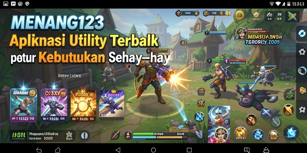 Tampilan antarmuka <strong>MENANG123</strong> yang intuitif dan mudah digunakan.