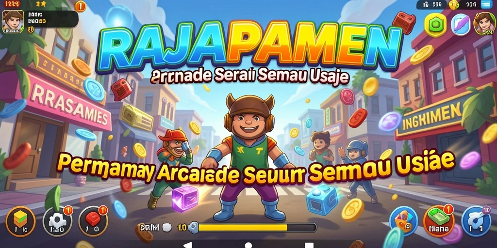 Tampilan dinamis dan menantang dari gameplay RAJAPAMEN.