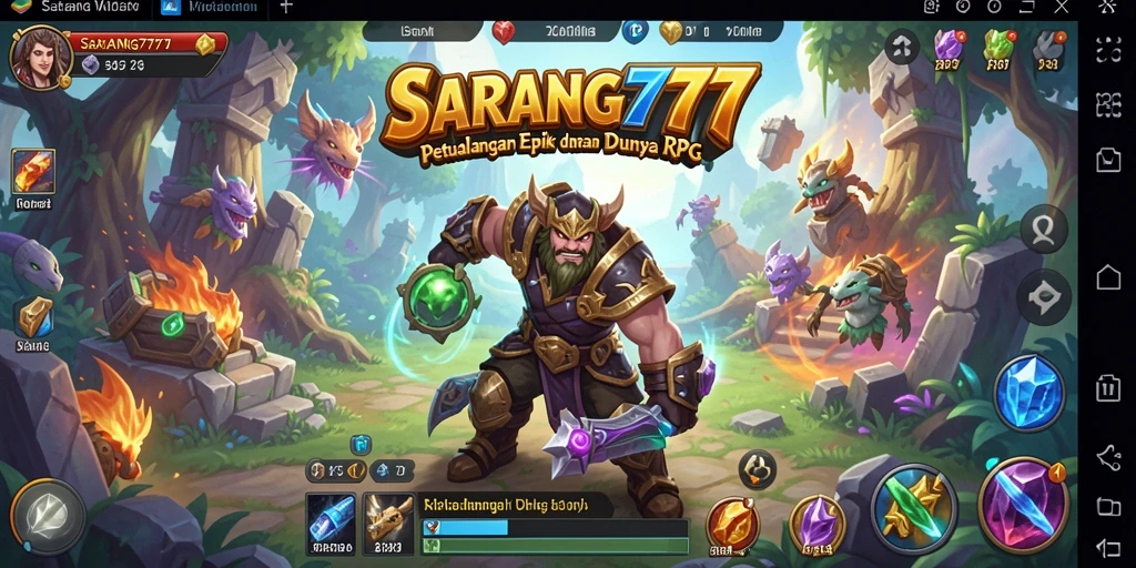 Tampilan menegangkan dari pertempuran dalam SARANG777.